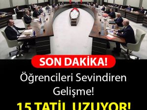 15 tatil uzuyor