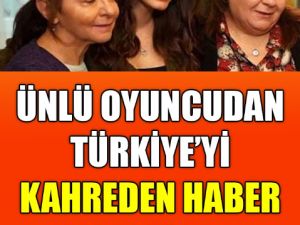 Ünlü Oyuncudan HABER Şimdi Geldi