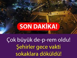 Bütün ekipler harekete geçti..