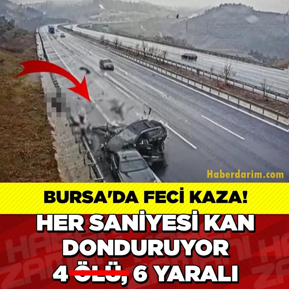 BURSA’DA FECİ KAZA! galerisi resim 1