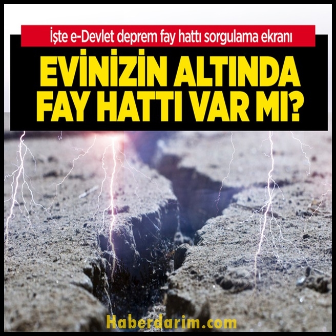 Evinizin altından fay hattı geçiyor mu? galerisi resim 1