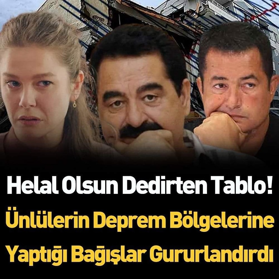 Ünlüler Yardım Gönderiyor galerisi resim 1