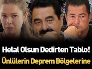 Ünlüler Yardım Gönderiyor