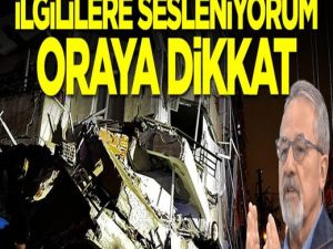 Prof. Naci Görür’den yeni açıklama