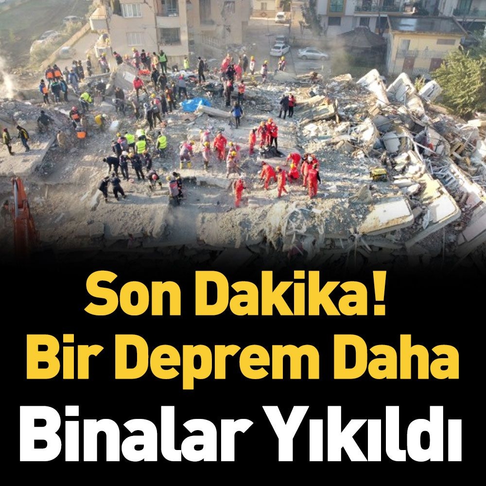 Türkiye’de yaşanan son deprem korkuttu galerisi resim 1