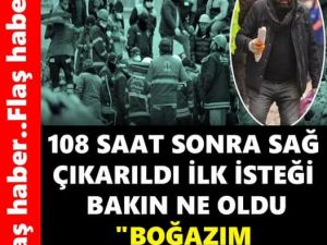 108 saat sonra sağ çıkarıldı