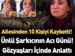 Ünlü Şarkıcı En acı gününü yaşıyor