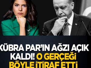 gerçeği itiraf etti