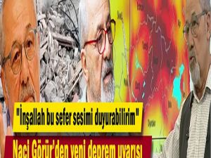Kahramanmaraş depremini bilen Naci Görür artık tehlike çok yakında dedi 