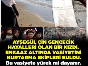 Vasiyeti ortaya çıktı