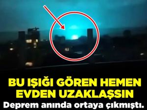 Bu ışığı görürseniz...