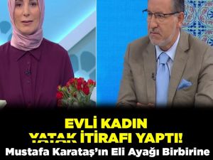 Canlı yayına bağlanan kadın