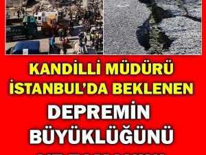 Kandilliden yeni açıklama geldi