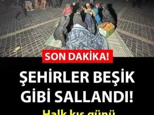 Son dakika az önce oldu