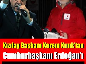Kızılay başkanından talihsiz sözler