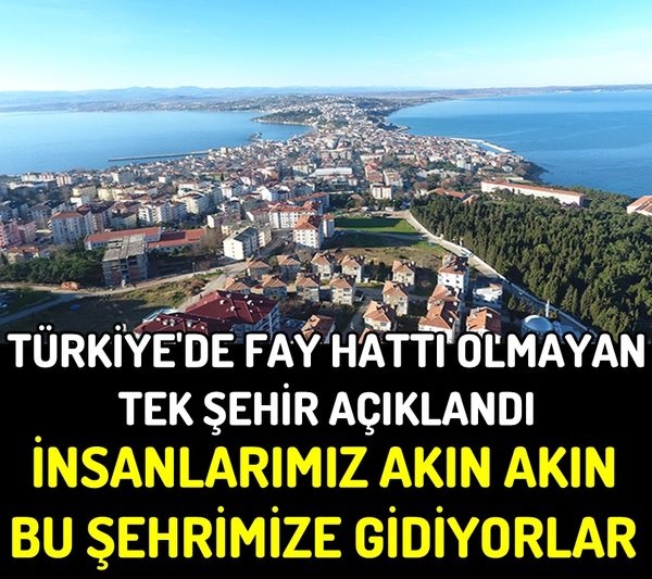 Fay hattı olmayan tek ilimiz galerisi resim 1