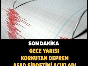 Bingöl’de 4.1 büyüklüğünde deprem! AFAD duyurdu