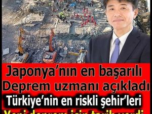 Deprem Uzmanı Profesör Toda Shinji
