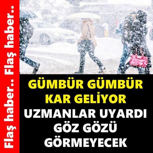 Gümbür gümbür kar geliyor galerisi resim 1