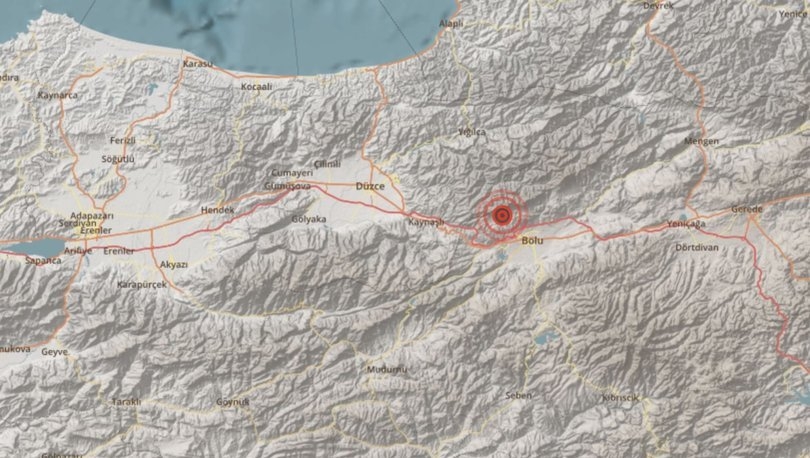 Son dakika haberi Bolu'da 4.8 büyüklüğünde deprem! galerisi resim 1