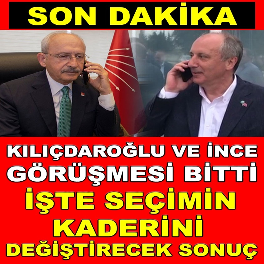 Kılıçdaroğlu ve ince görüşmesi bitti galerisi resim 1