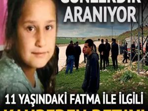 11 yaşındaki Fatma ile ilgili kahreden detay..