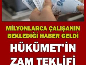 Milyonlarca Çalışanın Zam Oranı Belli Oldu