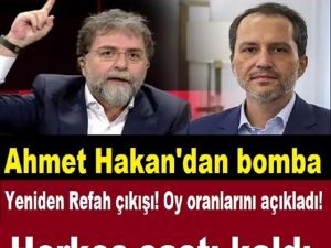 Ahmet Hakan'dan Yeniden Refah çıkışı!