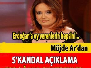 Müjde ar'dan açıklama