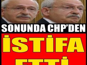 CHP'den son dakika istifası