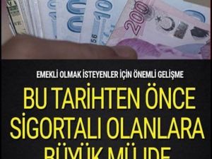 Sigorta Başlangıcı Bu tarih Arası Olanlara Büyük Müjde