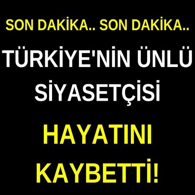 Ülkemizin büyük siyasetçisini kaybettik galerisi resim 1