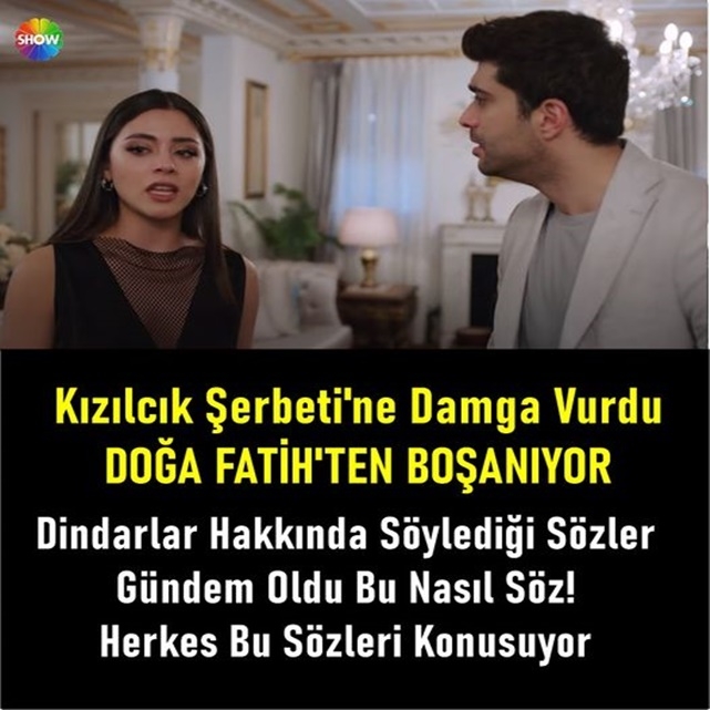 Kızılcık Şerbeti Dizisi Doğa ve Fatih galerisi resim 1