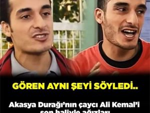 Akasya Durağı’nnın çayycı Ali Kemal’i