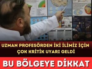 Deprem uyarısı