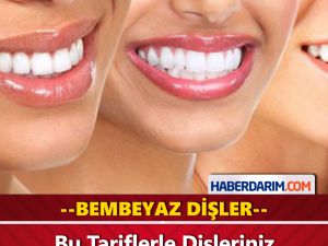 Birkaç Dakikada Bembeyaz Dişler