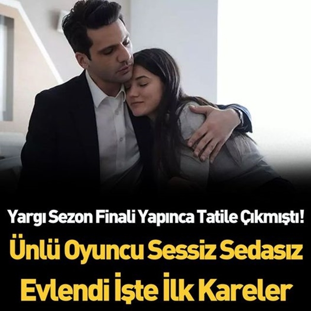 Yargı Dizisi Oyuncularından Süpriz Evlilik galerisi resim 1
