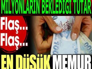 EN DÜŞÜK EMEKLİ MEMUR MAAŞI AÇIKLANDI
