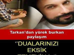 Tarkan’dan acı haber az önce geldi.