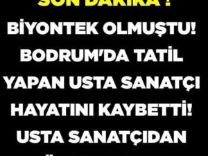 Usta sanatçı hayatını kaybetti!