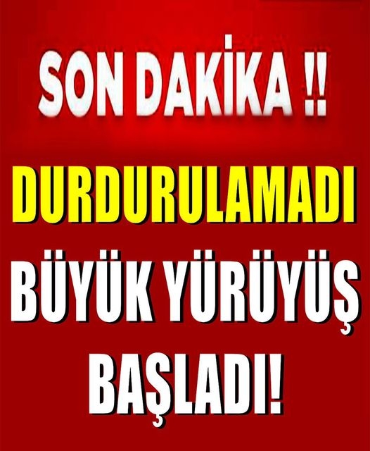 Adalet ve Değişim’ yürüyüşü başladı galerisi resim 1