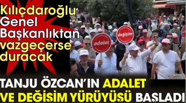 Adalet ve Değişim’ yürüyüşü başladı galerisi resim 2