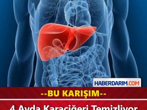 Bu Karışım 4 Ayda Karaciğeri Temizliyor