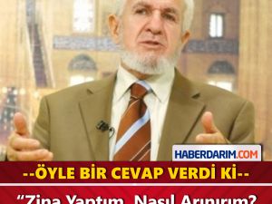 "Zina Yaptım. Nasıl Arınırım?" Sorusuna Öyle Bir Cevap Verdi K