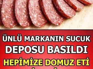 Bunu gördükten sonra sucuk yemeye tövbe edeceksiniz