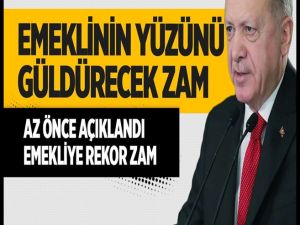 Cumhurbaşkanı Erdoğan Emeklinin Yüzünü Güldürecek!