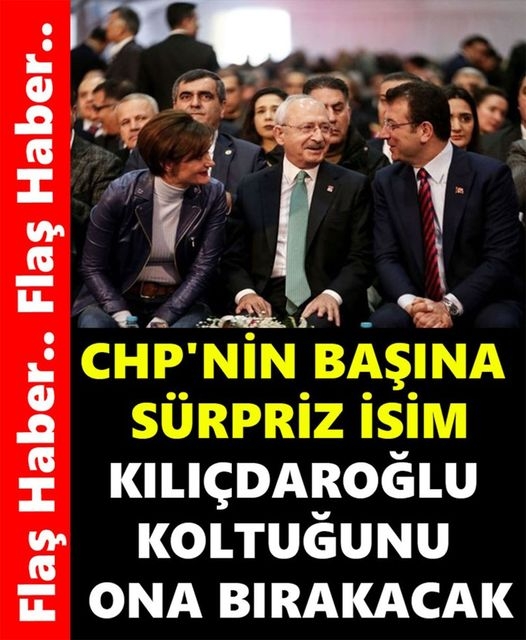 Chp’nin Başına Sürpriz İsim galerisi resim 1