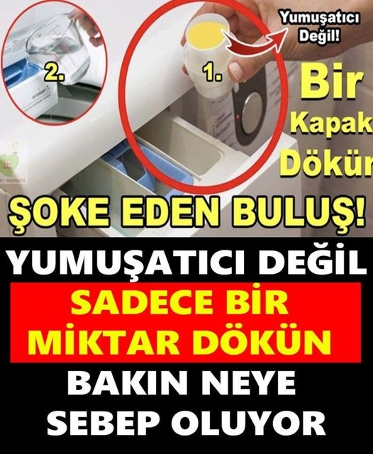 Yumuşatıcı Değil Sadece Bir Miktar Dökün.. galerisi resim 1