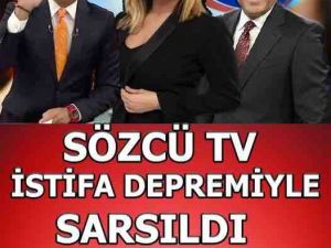 SÖZCÜ TV’DE FLAŞ İSTİFA GELDİ