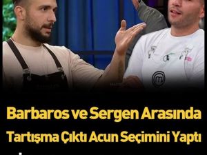 MasterChef All Star'a Sergen'in davranışları gündem oldu!